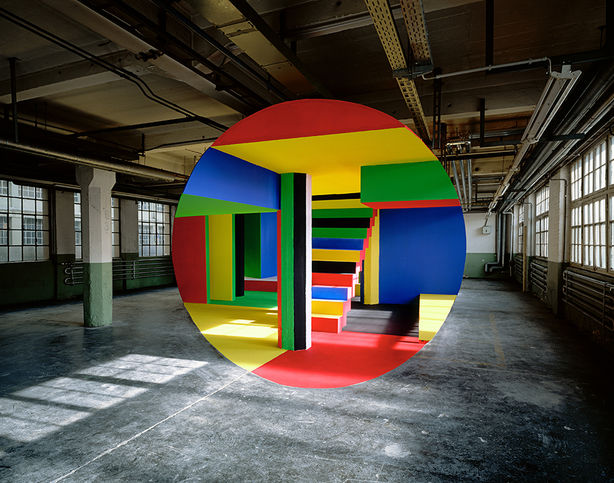 Georges Rousse - architecture